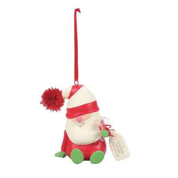 A Gnome Made Me Do It Ornament