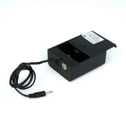 Black Battery Box-Uses 2 C Batteries