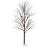 Brown Tree With Snow/Bird