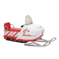 Candy Cane Snowmobile