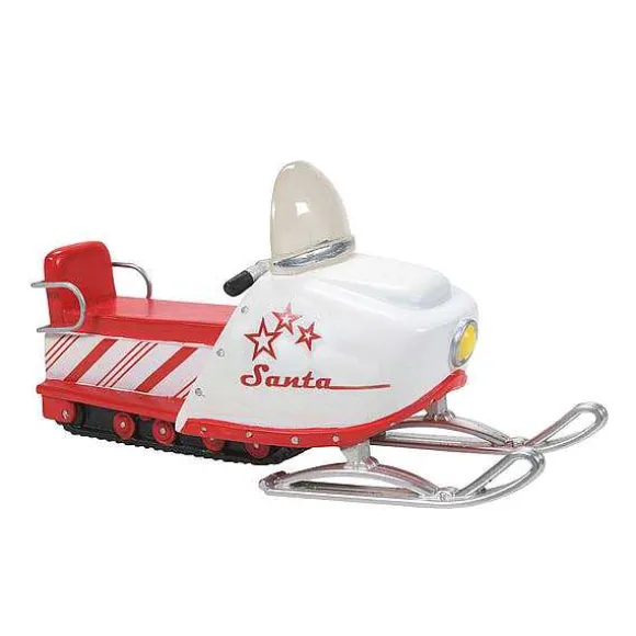 Candy Cane Snowmobile