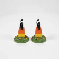Candy Corn Topiaries S/2