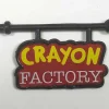 Crayon Factory Sign