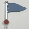 Ear Factory Blue Flag