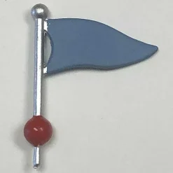Ear Factory Blue Flag