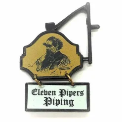 Eleven Pipers Sign
