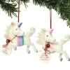 Flying Unicorn Ornament, 2A