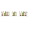 Gingerbread Xmas Fence St/3