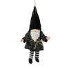 Gnome Black And Gold Orn