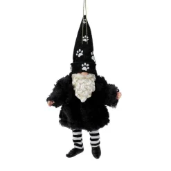 Gnome Furry Pet Orn Blk