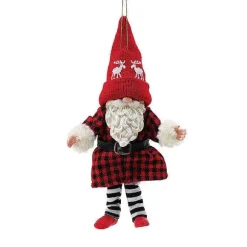 Gnome Moose Hat Orn