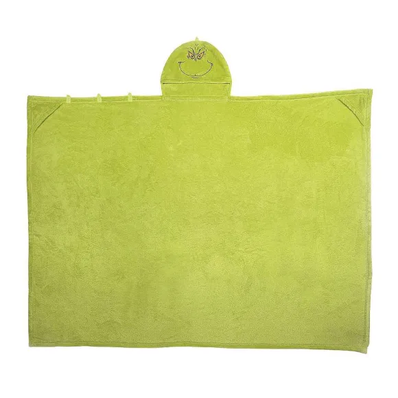 Grinch Hooded Blanket