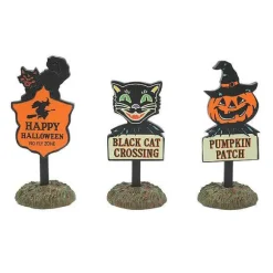 Halloween Signs Set Of 3