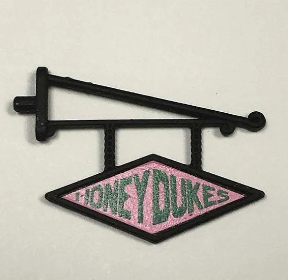 Honey Dukes Hanging Sign