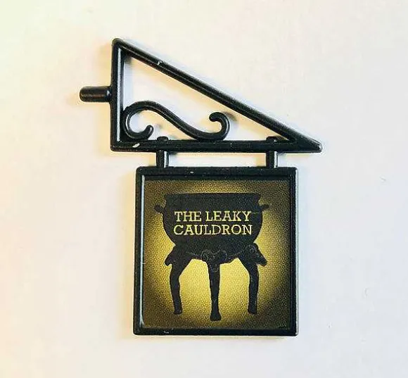 Leaky Cauldron Sign