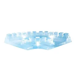 Lit Ice Castle Road, Curved