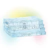 Lit Ice Castle Steps