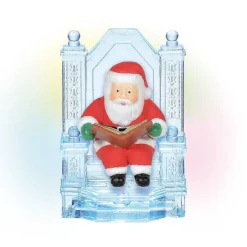 Lit Ice Castle Throne