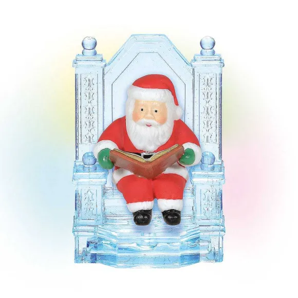Lit Ice Castle Throne