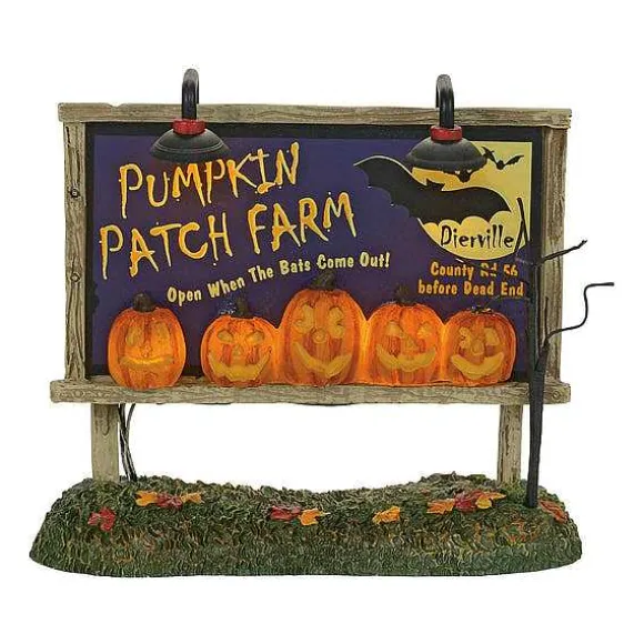 Lit Pumpkin Patch Billboard