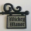 Mickey Manor Sign