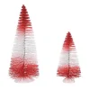 Peppermint Stripe Trees Set2