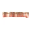 Pumpkin Orange Glitter Fence