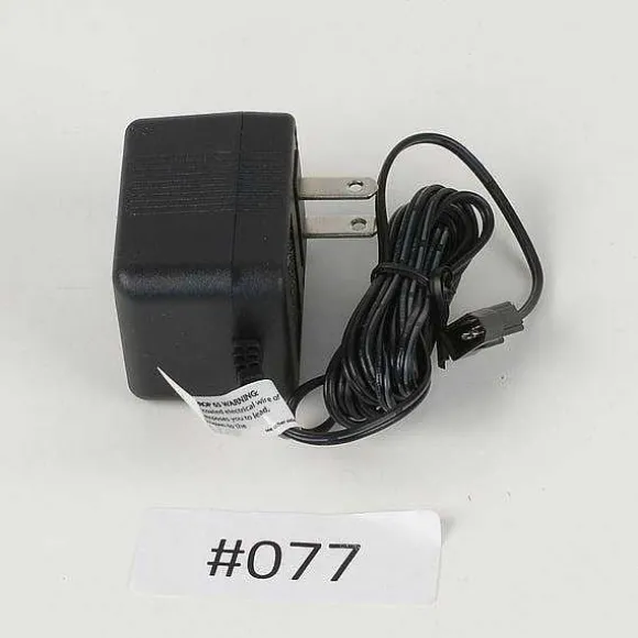 Replacement Adapter Flat End 2 Prong Plug