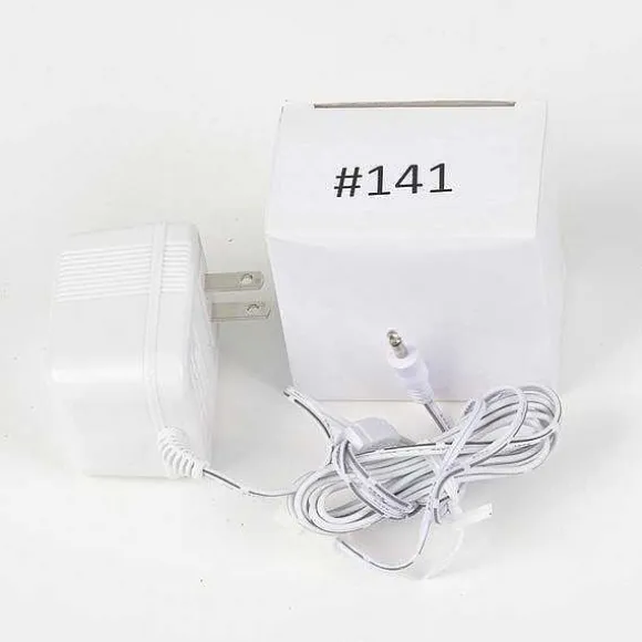 Replacement Adapter 12V Ac 850Ma White Male Jack With Aux Clip