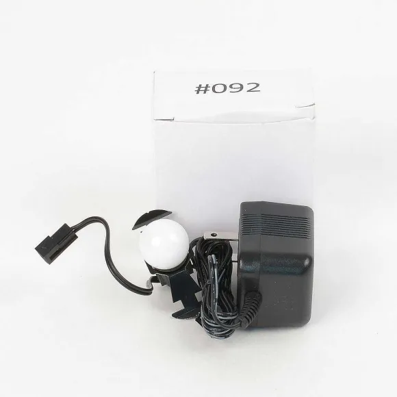 Replacement Adapter 3V Dc 0.5A 500Ma Black W/ Male Auxiliary Clip And 56.53121 Bulb