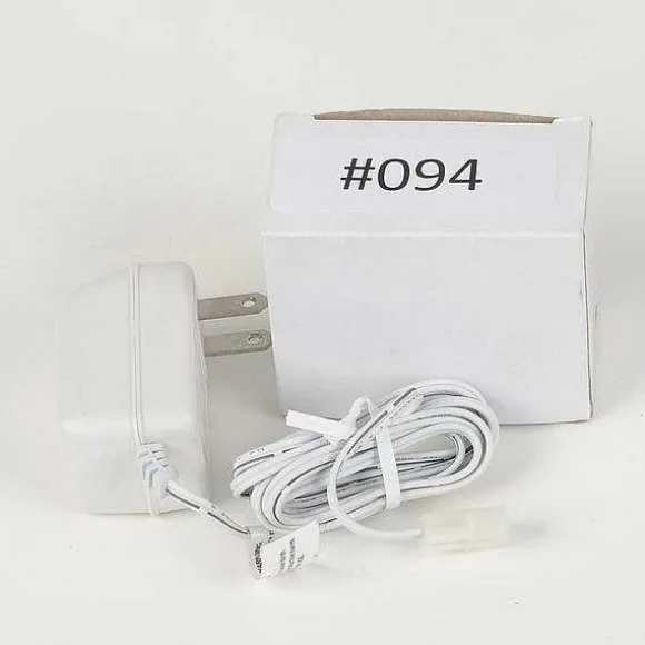 Replacement Adapter 3V Dc 300Ma White Male Aux Clip