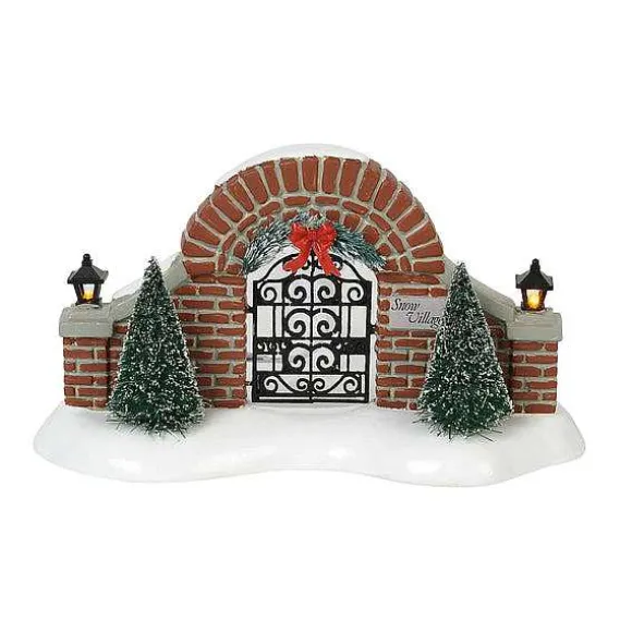 Snow Village Gate