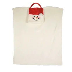 Snowman Travel Blanket