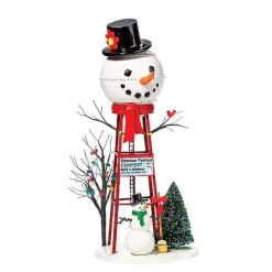 Snowman Watertower