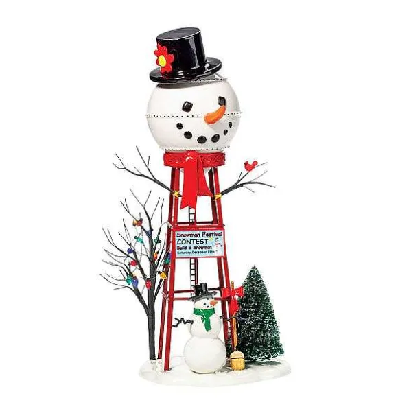 Snowman Watertower