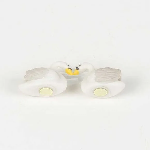 Swan Pond - Pair Of Swans