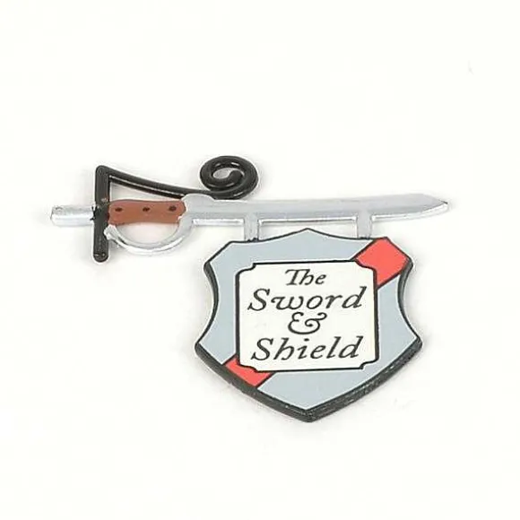 The Sword & Shield Hanging Sign