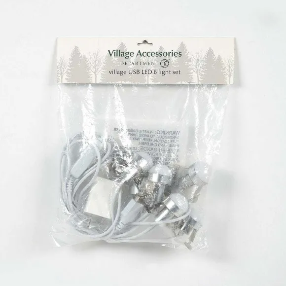 Village Usb Led 6 Light Set