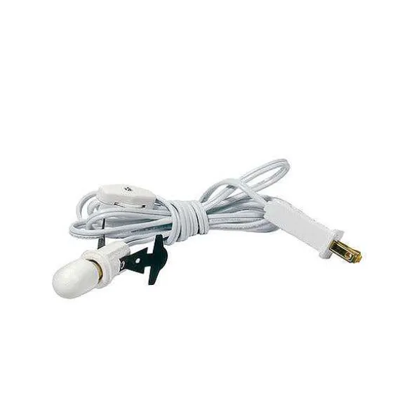 White Single Light Cord Set #021