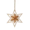Wooden Star Orn